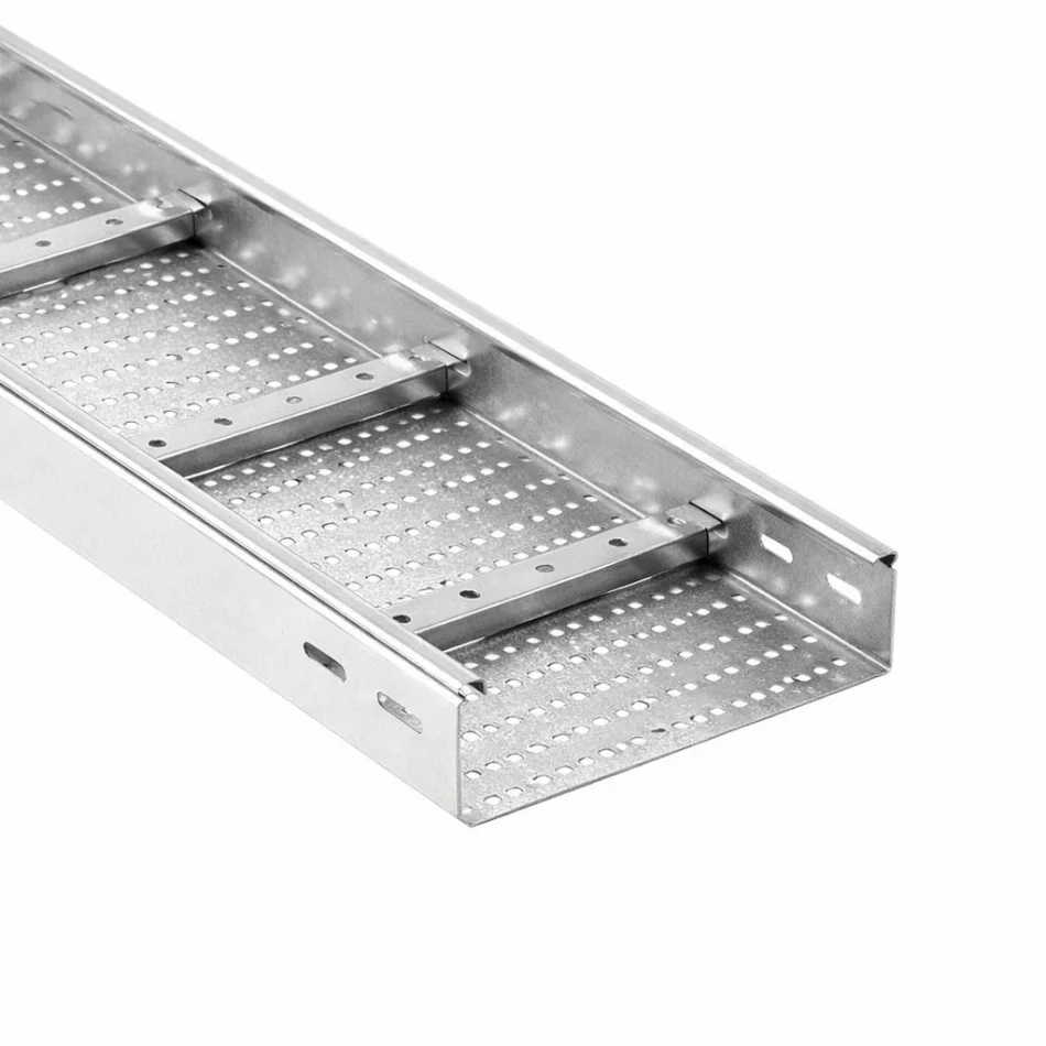 Лотки перфорированные высотой 80 мм тяжелые фото