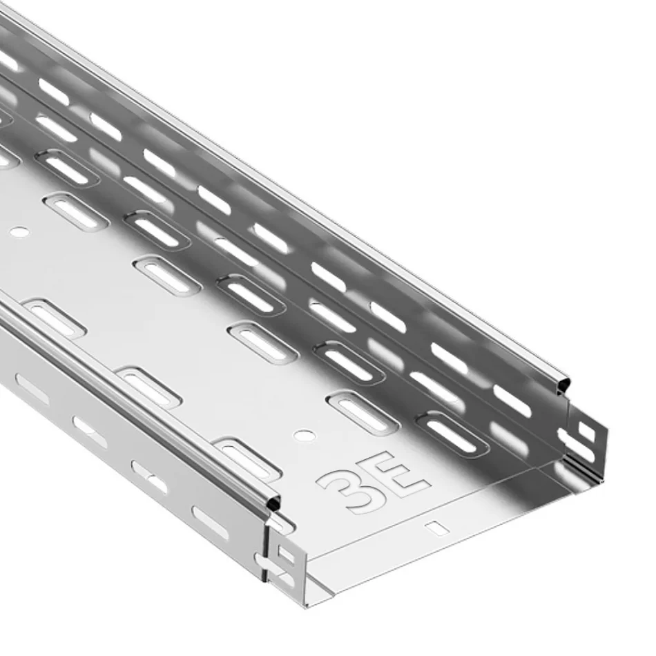 Лоток перфорированный ЗЕ-4 500х100х6000 (S=1.2) HDZ фото
