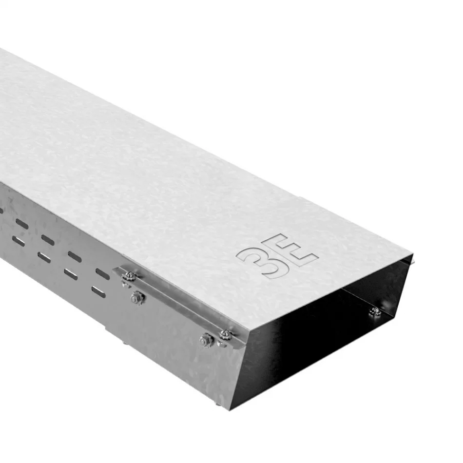 Короб ЗЕ-10 300х100х3000 (S=1.2) INOX фото