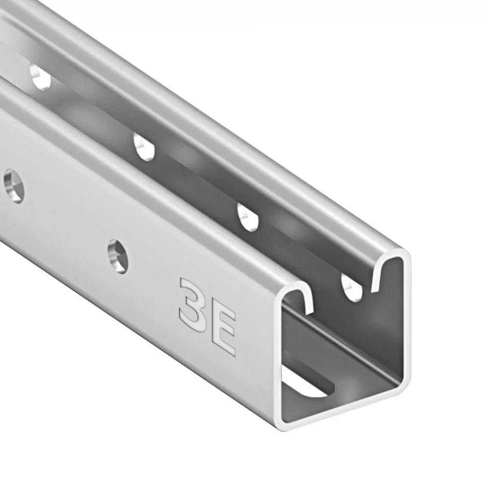 Strut профиль 41х41 3000 (S=2.0) оцинкованный фото