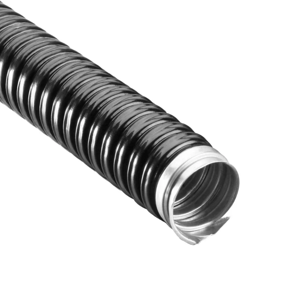 Металлорукав РЗ-ЦПнг (Р3-ЦПнг) 50 в ПВХ изоляции фото