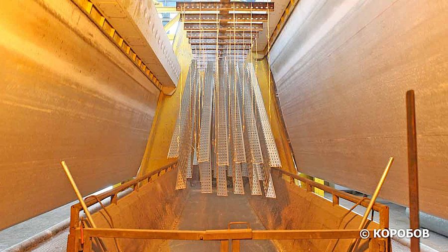 Горячее оцинкование кабельных лотков