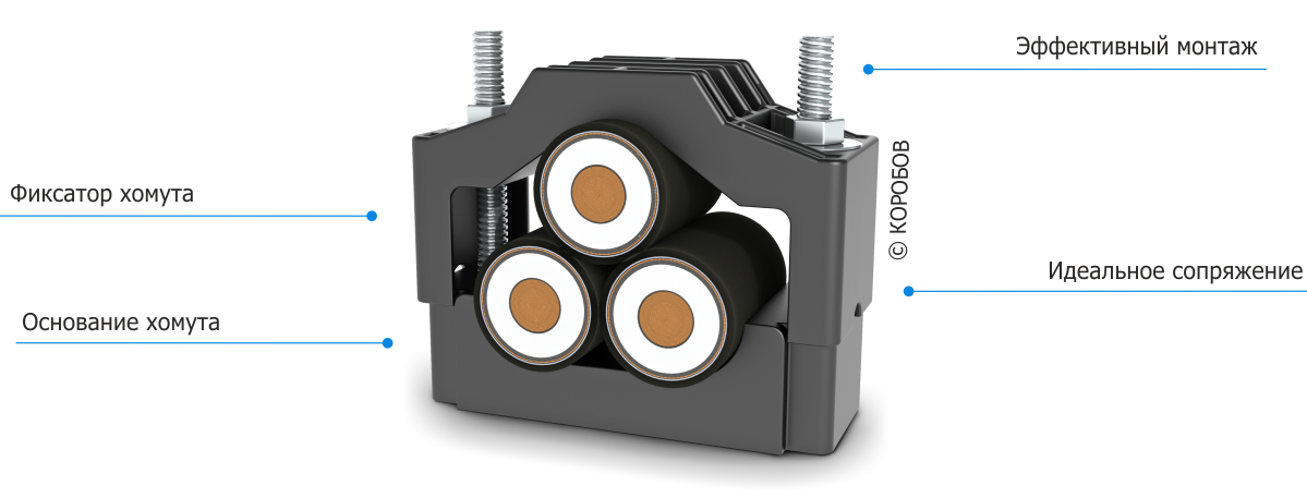 Кабельный хомут КОРОБОВ