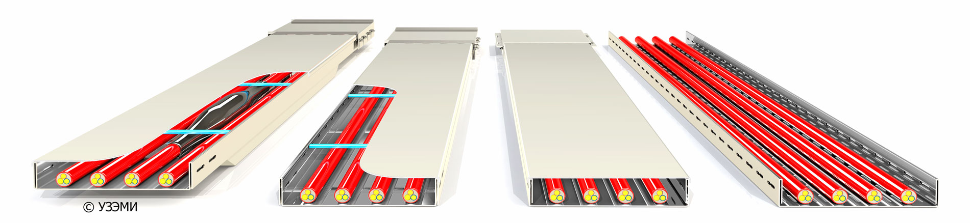 Перфокор-МФ, Перфокор, Короб четырехбортный УЗЭМИ, Лоток четырехбортный УЗЭМИ