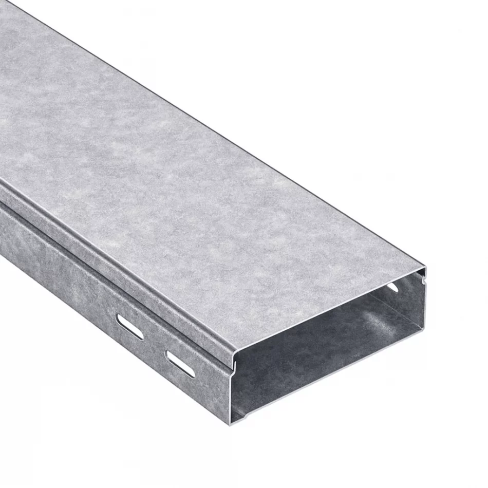 Короб замковый GYROUX G-400-100-S1.0-6000 окрашенный фото